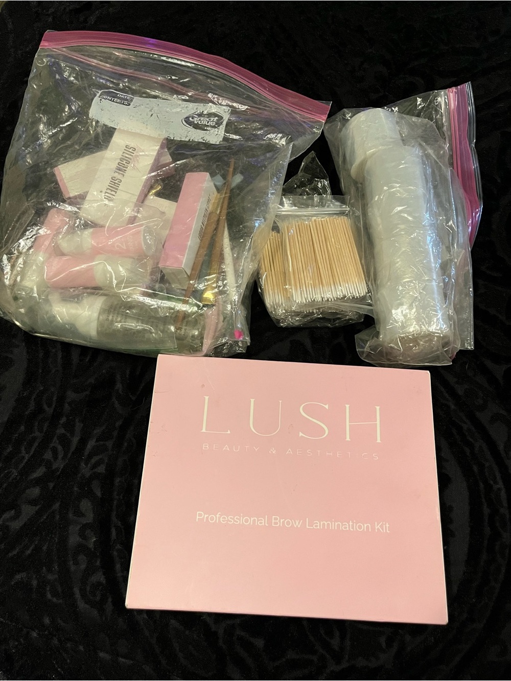 Brow and eyelash lamination kits